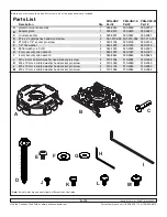 Preview for 2 page of PEERLESS Mounts PRG UNV Installation And Assembly Manual