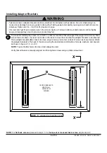 Предварительный просмотр 6 страницы PEERLESS Mounts Slimline LWS210/BK Installation And Assembly Manual