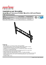 PEERLESS Mounts SmartMount ST670 Installation And Assembly Manual preview