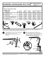 Preview for 1 page of PEERLESS ACC317 Installation And Assembly