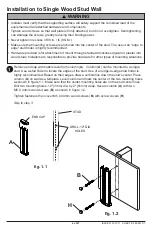 Предварительный просмотр 4 страницы PEERLESS ACCSH100 Installation And Assembly Manual