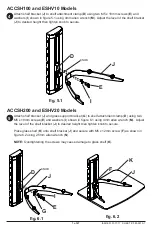 Предварительный просмотр 7 страницы PEERLESS ACCSH100 Installation And Assembly Manual