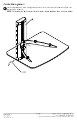 Предварительный просмотр 8 страницы PEERLESS ACCSH100 Installation And Assembly Manual