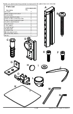 Preview for 3 page of PEERLESS ACCSH300 Installation And Assembly Manual