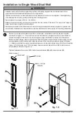 Preview for 4 page of PEERLESS ACCSH300 Installation And Assembly Manual