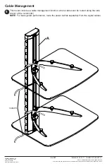 Preview for 8 page of PEERLESS ACCSH300 Installation And Assembly Manual