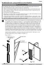 Preview for 12 page of PEERLESS ACCSH300 Installation And Assembly Manual