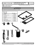 PEERLESS CMJ455 Installation & Assembly preview