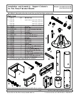 PEERLESS COL 510P Installation And Assembly Manual preview