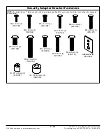 Preview for 4 page of PEERLESS D-FPT-320S Installation And Assembly Manual