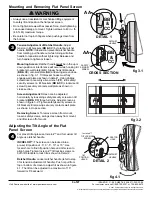 Preview for 9 page of PEERLESS D-FPT-320S Installation And Assembly Manual