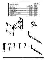 Preview for 19 page of PEERLESS D-LPL-100  and assembly Installation And Assembly Manual