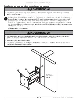 Предварительный просмотр 20 страницы PEERLESS D-LPL-100  and assembly Installation And Assembly Manual