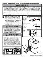 Preview for 21 page of PEERLESS D-LPL-100  and assembly Installation And Assembly Manual