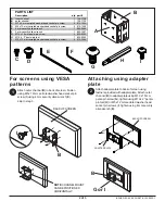 Preview for 2 page of PEERLESS DS416 Installation And Assembly