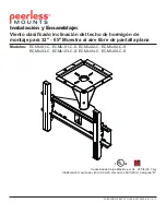 Preview for 8 page of PEERLESS ECMU-01-C Installation And Assembly Manual