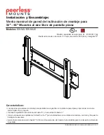 Предварительный просмотр 8 страницы PEERLESS EWMU Installation And Assembly Manual