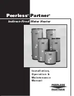 PEERLESS Indirect-Fired Installation, Operation & Maintenance Manual предпросмотр