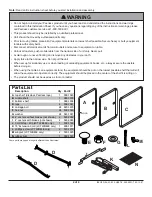 Preview for 2 page of PEERLESS JCT WB44 Installation And Assembly