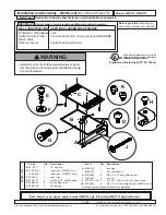 Preview for 1 page of PEERLESS LWB375 Installation And Assembly