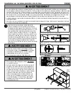 Предварительный просмотр 21 страницы PEERLESS LWS410/BK Installation And Assembly Manual