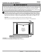 Предварительный просмотр 22 страницы PEERLESS LWS410/BK Installation And Assembly Manual