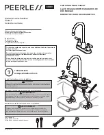 Предварительный просмотр 1 страницы PEERLESS P290LF Series Manual