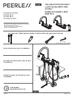 PEERLESS P2933LF-W Series Installation Instructions Manual предпросмотр