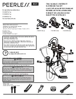 Предварительный просмотр 1 страницы PEERLESS P299675LF Series Installation Instructions Manual