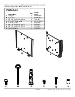 Предварительный просмотр 3 страницы PEERLESS PARAMOUNT PF630  and assembly Installation And Assembly Manual