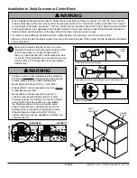 Предварительный просмотр 5 страницы PEERLESS PARAMOUNT PF630  and assembly Installation And Assembly Manual