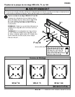 Предварительный просмотр 20 страницы PEERLESS PARAMOUNT PF630  and assembly Installation And Assembly Manual