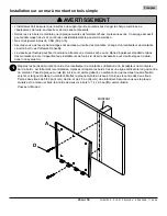 Preview for 20 page of PEERLESS PARAMOUNT PF632  and assembly Installation And Assembly Manual