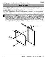 Preview for 28 page of PEERLESS PARAMOUNT PF632  and assembly Installation And Assembly Manual