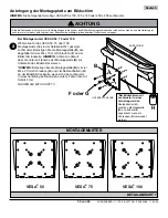 Preview for 30 page of PEERLESS PARAMOUNT PF632  and assembly Installation And Assembly Manual