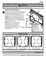 Preview for 31 page of PEERLESS PARAMOUNT PF632  and assembly Installation And Assembly Manual