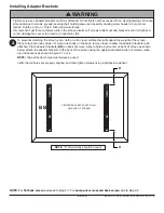 Предварительный просмотр 6 страницы PEERLESS PARAMOUNT PF640  and assembly Installation And Assembly Manual