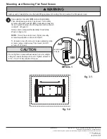 Предварительный просмотр 8 страницы PEERLESS PARAMOUNT PF640  and assembly Installation And Assembly Manual