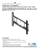 Предварительный просмотр 9 страницы PEERLESS PARAMOUNT PF640  and assembly Installation And Assembly Manual