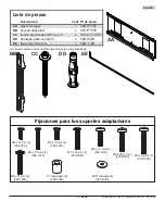 Предварительный просмотр 11 страницы PEERLESS PARAMOUNT PF640  and assembly Installation And Assembly Manual