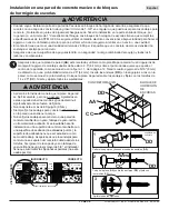 Предварительный просмотр 13 страницы PEERLESS PARAMOUNT PF640  and assembly Installation And Assembly Manual