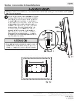 Предварительный просмотр 16 страницы PEERLESS PARAMOUNT PF640  and assembly Installation And Assembly Manual