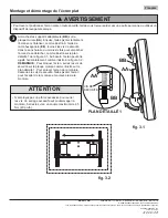 Предварительный просмотр 24 страницы PEERLESS PARAMOUNT PF640  and assembly Installation And Assembly Manual