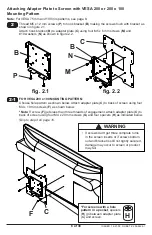 Preview for 6 page of PEERLESS Perfect Mount PMF2X2 Installation Manual