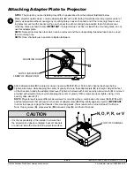 Предварительный просмотр 8 страницы PEERLESS PJF2-UNV Installation And Assembly Manual