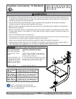 Preview for 1 page of PEERLESS PM 13 Installation And Assembly Manual