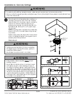 Предварительный просмотр 6 страницы PEERLESS PRS-1 Installation And Assembly Manual