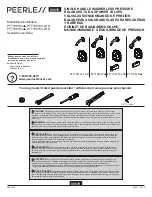 Предварительный просмотр 1 страницы PEERLESS PTT188743 Series Manual