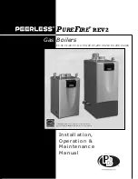 Preview for 1 page of PEERLESS PureFire PF-110 Installation, Operation & Maintenance Manual