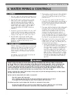 Preview for 17 page of PEERLESS PUREFIRE PFC-1000 Installation, Operation & Maintenance Manual